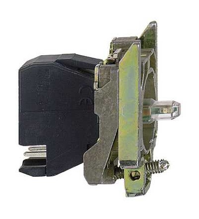 ZB4BVG64 Modrá polosestava objímky s integ. LED 110...120V, Schneider Electric