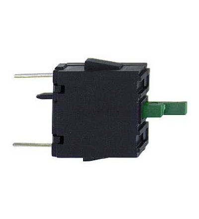 ZBE7016 Jednoduchý kontaktní blok pro hlavu ? 22 1Z pozlacené piny pro PCB, Schneider Electric