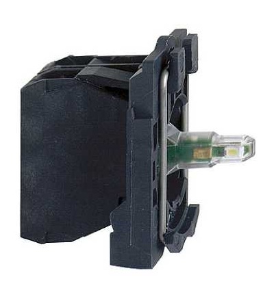 ZB5AW0M11 Bílá polosestava objímky s integ. LED 230...240V 1Z, Schneider Electric