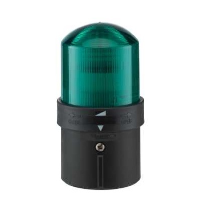 XVBL0B3 O 70mm signální sloup, trvalé světlo, zelená, IP65, 24 V, Schneider Electric