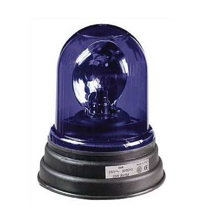 XVR1B06 Rotační maják XVR, ? 165, modrá, 25 W, 24 V AC DC, Schneider Electric