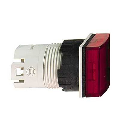ZB6CV4 čtver. červené signální hlavice ? 16 pro integ. LED, Schneider Electric