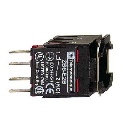 ZB6Z2B Polosestava kontaktů 1V konektor faston, Schneider Electric
