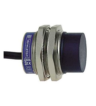XS2N30NC410L1 Indukční čidlo XS2 M30, L41mm, mosaz, Sn15mm, 12..24VDC, kabel 5m, Schneider Electric