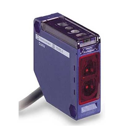 XUK2ANBNL5R Fotoelektrické čidlo, XUK, přijímač, Sn30m, 12..24VDC, kabel 5m, Schneider Electric