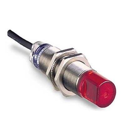 XUB2BPAWL2R Fotoelektrické čidlo- XUB, přijímač, 90°, Sn15m, 12..24VDC, kabel 2m, Schneider Electric