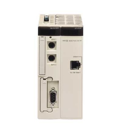 TSXP572823M Double-format PL7 procesor, transparent ready, 1180mA 5 V DC, Schneider Electric