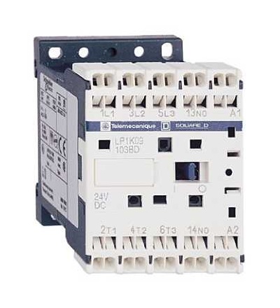 LP1K09013BD3 TeSys K stykač, 3p(3Z), AC-3, ? 440 V 9A, cívka 24 V DC, Schneider Electric