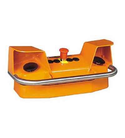XY2SB511 Two-hand control station top without control devices, orange, Schneider Electric