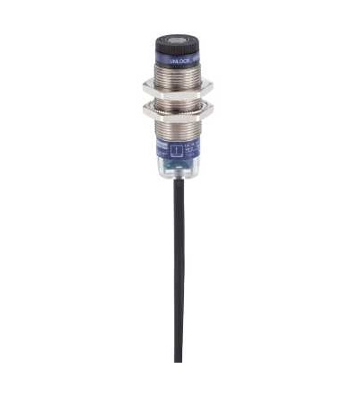 XUBLBKCNL2T Fotoelektrické čidlo, XUB, vysílač, laser, 12..24VDC, kabel 2m, Schneider Electric