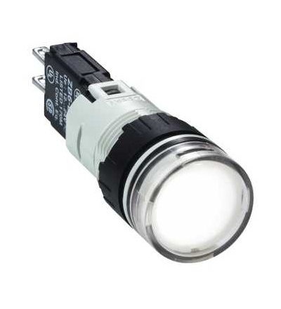 XB6AV1BB Bílá kompletní signálka ? 16 s integ. LED 12...24V, Schneider Electric