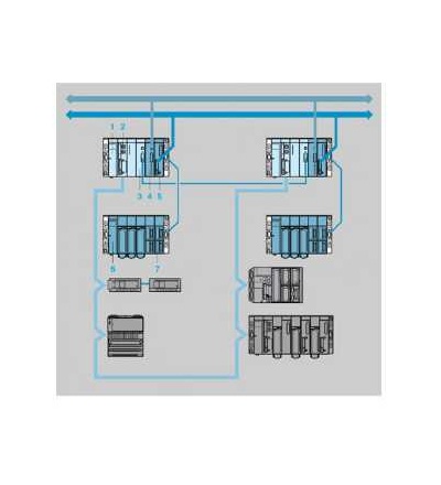 TSXETY210 Ethernet TCP/IP modul, 10 Mbit/s, web server třída A10, Schneider Electric