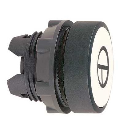 ZB5AA145 Bílá lícující ovl. hlavice stiskací ? 22 s návratem, Schneider Electric
