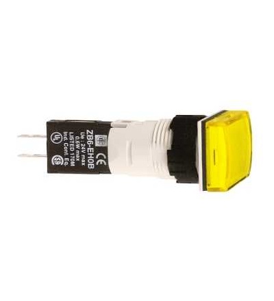 XB6DV5BB Obd. žlutá kompletní signálka ? 16 s integ. LED 12...24V, Schneider Electric