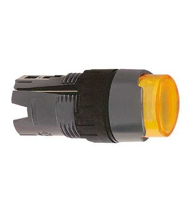 ZB6AE8 Oranžový ovl. hlavice prosvět. stiskací s přesah. ? 16 s návratem 12...24V, Schneider Electric