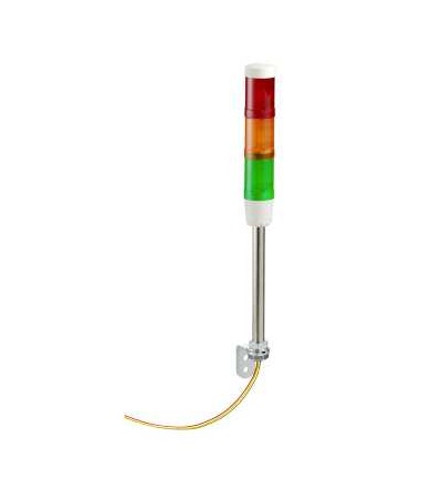 XVMM2RA5GS Signální sloup s bzučákem+3 světelné návěští O 45mm-LED-230 V AC-IP42, Schneider Electric