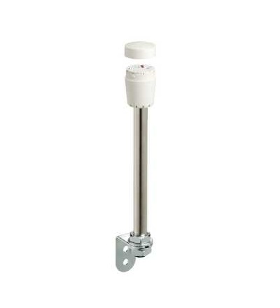 XVMC29B3T Objímka s bzučákem a krytem, O 45, 24 V, 4 kHz, bílá, XVM, Schneider Electric
