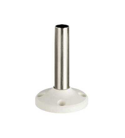 XVMZ02 Signální sloup s upevňovací deskou l=100mm, hliník bílá, XVM, Schneider Electric