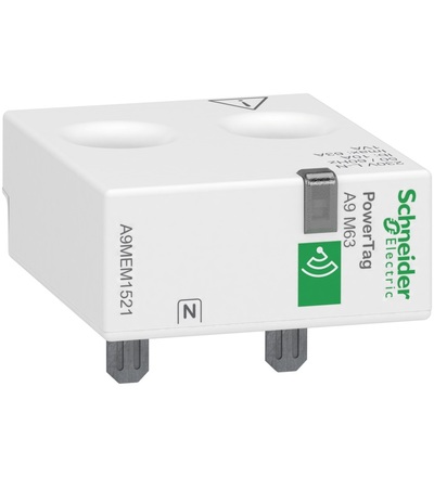 A9MEM1521 PowerTag sensor 1P+N horní max 63A, Schneider Electric