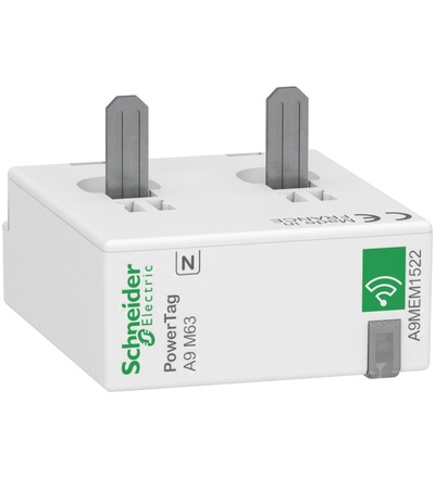 A9MEM1522 PowerTag sensor 1P+N spodní max 63A, Schneider Electric