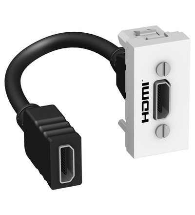 ALB44373 Zásuvka s HDMI konektorem (předzapojeno) polar, Schneider Electric