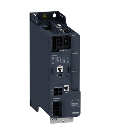 ATV340U07N4 Frekvenční měnič 0,75 kW, In = 2,2 A, 3 x 380 až 480 V, IP 20, třída 3C3 a 3S3, EMC filtr C3, Schneider Electric