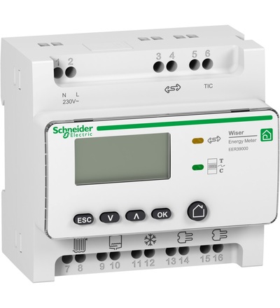 EER39000 WISER EM5 KIT ENERGY METER WITH 5 SENSOR, Schneider Electric