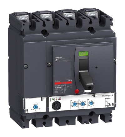 LV430785 4P4D MICROLOGIC 2.2 160A NSX160N, Schneider Electric