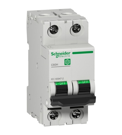 M9F13232 MULTI9 C60H 2P 32A B 15kA OEM, Schneider Electric