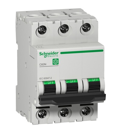 M9F12325 MULTI9 C60N 3P 25A D 10kA OEM, Schneider Electric