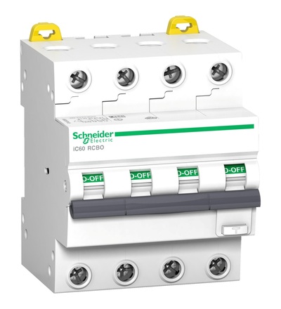 A9D97410 Acti 9 chránič-jistič 4P 10A 30mA B 6kA SI, Schneider Electric