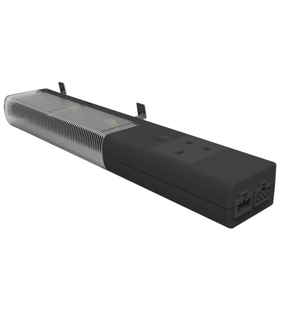 NSYLAMLDB LED svítidlo se zásuvkou GB, Schneider Electric