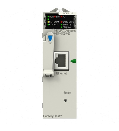 BMXNOE0110H H - Ethernet 10/100 Mb/s RJ45, Fact.Cast WEB server, Schneider Electric