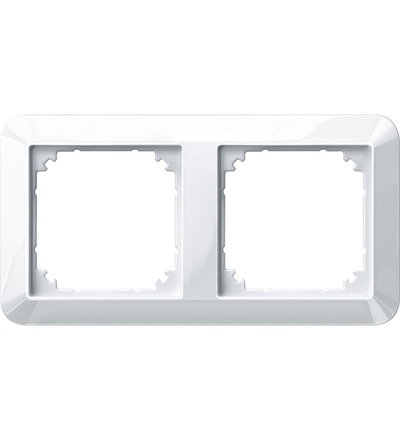 389219 Rámeček 1-M, dvojnásobný, polar, Schneider Electric