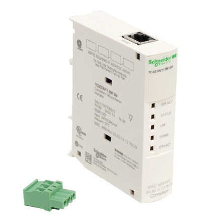 TCSEQM113M13M Connexium TeSysport ETHERNET INTERFACE, Schneider Electric