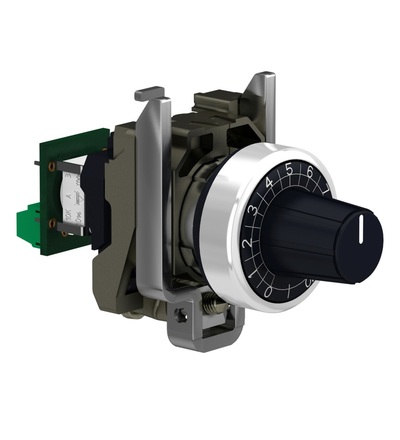 XB4BD912R4K7 XB4 kompletní potenciometr, lineární, 4,7 kOhm, Schneider Electric