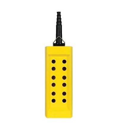 XACB12 Nevybavený závěsný ovládač XAC, B, 12 otvorů ve 2 sloupcích, Schneider Electric