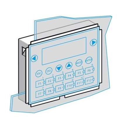 XBTZR01 Magelis XBT-kovový ochranný rámeček pro XBTR, Schneider Electric