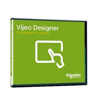 VJDSUDTGAV62M Vijeo Designer 6,2 , USB cable HMI configuration software single license, Schneider Electric