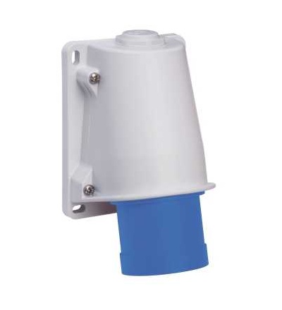 PKE16W423 Pratika šroub. vidlice, úhlová, 16A, 2p+E, 200...250 V AC, nástěná, Schneider Electric