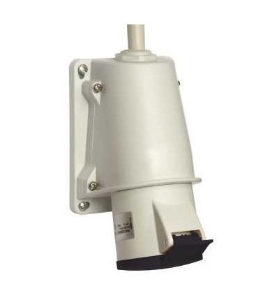 PKF16W444 Pratika průmyslová zásuvka-šroubová-úhlová-16A-3p+E-480...500 V AC-nástěná, Schneider Electric