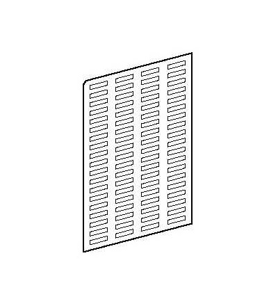 ZBY4100 Strana 76 neoznačených štítků 8x27mm pro držák štítků 30x40mm, Schneider Electric