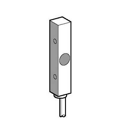 XS5L82NA140L2 Indukční čidlo XS5 8x43x8-mosaz-Sn1,5mm-12..24VDC-kabel 10m, Schneider Electric
