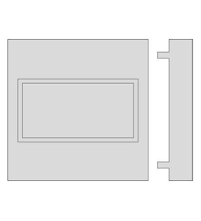 RC26546830 Adaptér 52 x 52 mm, Schneider Electric