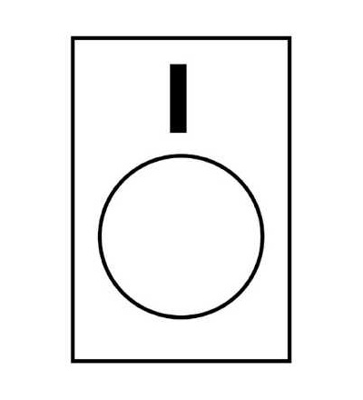 ZB2BY4980 štítek, 30x40mm, bílá, I, Schneider Electric