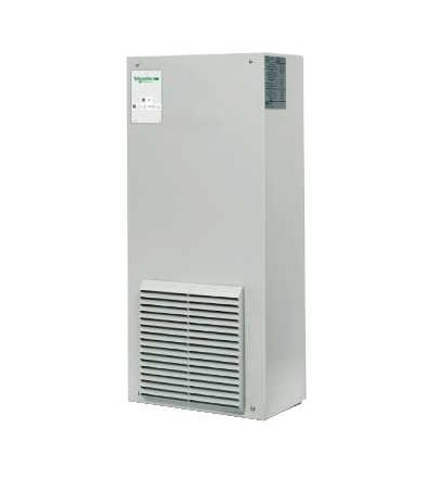 NSYCU760W230VL Climasys chladící jednotka, 760W, 230V, boční montáž RAL 7035, Schneider Electric