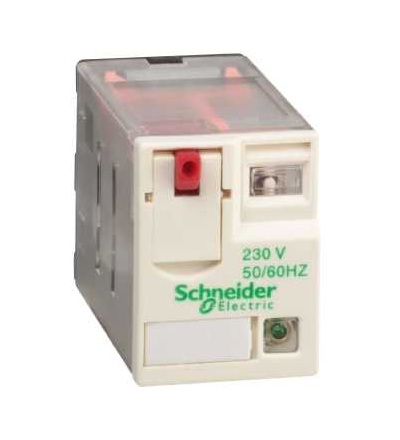 RXM4AB2P7TQ Miniaturní paticové relé, Zelio RXM, 4 V/Z, 230 V AC, 6A, s LED, Schneider Electric