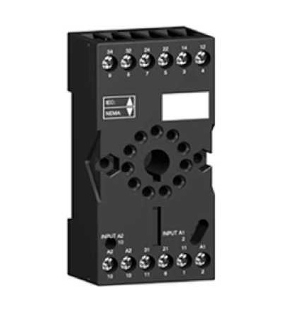 RUZC3M Patice RUZ-oboustranná patice-10A-< 250V-konektor-pro relé RXM2..-RUMC3.., Schneider Electric