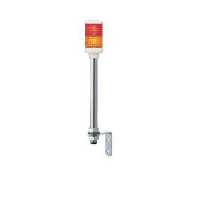 XVC4B2 Signální sloup 40mm 24 V trvalý LED, oranžová/červená, Schneider Electric