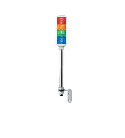 XVC4B4 Signální sloup 40mm 24 V trvalý LED, modrá/zelená/oranžová/červená, Schneider Electric